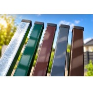 Tvoros stulpas stačiakampio formos 60x40 mm